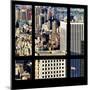 View from the Window - Upper Manhattan Building-Philippe Hugonnard-Mounted Photographic Print