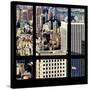 View from the Window - Upper Manhattan Building-Philippe Hugonnard-Stretched Canvas