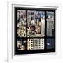 View from the Window - Upper Manhattan Building-Philippe Hugonnard-Framed Photographic Print