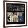 View from the Window - Upper Manhattan Building-Philippe Hugonnard-Framed Photographic Print