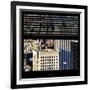 View from the Window - Upper Manhattan Building-Philippe Hugonnard-Framed Photographic Print