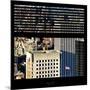 View from the Window - Upper Manhattan Building-Philippe Hugonnard-Mounted Photographic Print