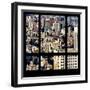 View from the Window - Upper Manhattan Building-Philippe Hugonnard-Framed Photographic Print