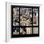 View from the Window - Upper Manhattan Building-Philippe Hugonnard-Framed Photographic Print