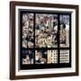 View from the Window - Upper Manhattan Building-Philippe Hugonnard-Framed Photographic Print