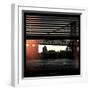 View from the Window - Williamsburg Bridge - New York-Philippe Hugonnard-Framed Photographic Print