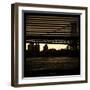 View from the Window - Williamsburg Bridge - New York-Philippe Hugonnard-Framed Photographic Print