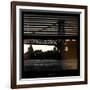 View from the Window - Williamsburg Bridge - New York-Philippe Hugonnard-Framed Photographic Print