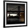 View from the Window - Williamsburg Bridge - New York-Philippe Hugonnard-Framed Photographic Print