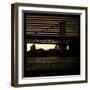 View from the Window - Williamsburg Bridge - New York-Philippe Hugonnard-Framed Photographic Print