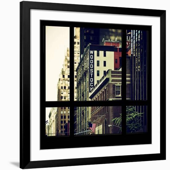 View from the Window - Woodstock Manhattan-Philippe Hugonnard-Framed Photographic Print