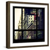 View from the Window - Woodstock Manhattan-Philippe Hugonnard-Framed Photographic Print