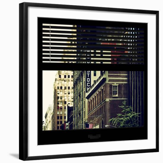 View from the Window - Woodstock Manhattan-Philippe Hugonnard-Framed Photographic Print