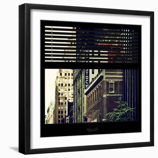 View from the Window - Woodstock Manhattan-Philippe Hugonnard-Framed Photographic Print