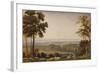 View from the Wyndd Cliff, near Chepstow - Morning', c1820, (1938)-William Turner-Framed Giclee Print