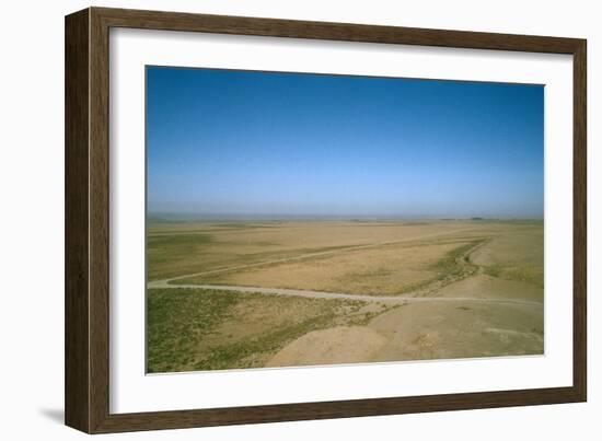 View from the Ziggurat at Calah (Nimrud), Iraq, 1977-Vivienne Sharp-Framed Photographic Print