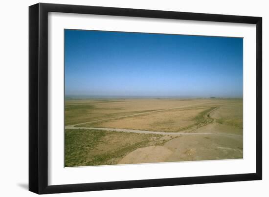 View from the Ziggurat at Calah (Nimrud), Iraq, 1977-Vivienne Sharp-Framed Photographic Print