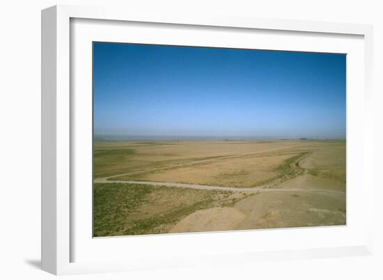 View from the Ziggurat at Calah (Nimrud), Iraq, 1977-Vivienne Sharp-Framed Photographic Print