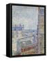 View from Theo's Apartment-Vincent van Gogh-Framed Stretched Canvas