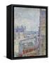 View from Theo's Apartment-Vincent van Gogh-Framed Stretched Canvas