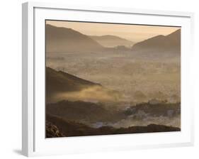 View from Tiger Fort, Jaipur, Rajasthan, India, Asia-Ben Pipe-Framed Photographic Print