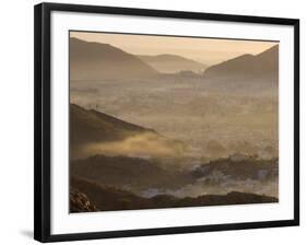 View from Tiger Fort, Jaipur, Rajasthan, India, Asia-Ben Pipe-Framed Photographic Print