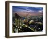 View from Tokyo Metropolitan Building, Shinjuku, Tokyo, Japan, Asia-Ben Pipe-Framed Premium Photographic Print