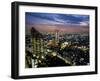 View from Tokyo Metropolitan Building, Shinjuku, Tokyo, Japan, Asia-Ben Pipe-Framed Premium Photographic Print