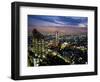 View from Tokyo Metropolitan Building, Shinjuku, Tokyo, Japan, Asia-Ben Pipe-Framed Photographic Print