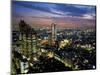 View from Tokyo Metropolitan Building, Shinjuku, Tokyo, Japan, Asia-Ben Pipe-Mounted Photographic Print