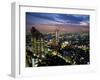 View from Tokyo Metropolitan Building, Shinjuku, Tokyo, Japan, Asia-Ben Pipe-Framed Photographic Print