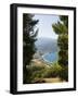 View from Top of Hill Near Sami, Kefalonia (Cephalonia), Ionian Islands, Greece-R H Productions-Framed Photographic Print