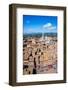 View from Torre Del Mangia of Piazza Del Campo and City Skylinesiena, Tuscany, Italy, Europe-Peter Groenendijk-Framed Photographic Print