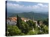 View from Town Walls, Motovun, Istria, Croatia, Europe-Stuart Black-Stretched Canvas