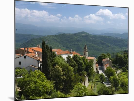 View from Town Walls, Motovun, Istria, Croatia, Europe-Stuart Black-Mounted Photographic Print