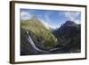 View from Trollstigen Viewpoint, More Og Romsdal, Norway, Scandinavia, Europe-Gary Cook-Framed Photographic Print