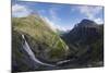 View from Trollstigen Viewpoint, More Og Romsdal, Norway, Scandinavia, Europe-Gary Cook-Mounted Photographic Print