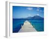 View from Turtle Bay, St. Kitts, Caribbean-David Herbig-Framed Photographic Print