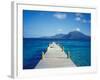 View from Turtle Bay, St. Kitts, Caribbean-David Herbig-Framed Photographic Print