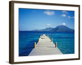 View from Turtle Bay, St. Kitts, Caribbean-David Herbig-Framed Photographic Print