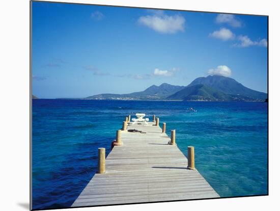 View from Turtle Bay, St. Kitts, Caribbean-David Herbig-Mounted Photographic Print