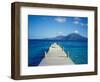 View from Turtle Bay, St. Kitts, Caribbean-David Herbig-Framed Photographic Print