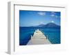 View from Turtle Bay, St. Kitts, Caribbean-David Herbig-Framed Photographic Print