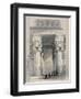 View from under the Portico of the Great Temple Ofdendera-David Roberts-Framed Premium Giclee Print