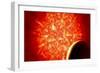 View from Uranus If Our Sun Were Replaced by Vy Canis Majoris-null-Framed Premium Giclee Print