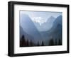 View from Val Rendena towards the Brenta Dolomites. Italy, Trentino, Val Rendena-Martin Zwick-Framed Photographic Print