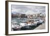 View from Venetian Harbour, Iraklion (Heraklion) (Iraklio), Crete, Greek Islands, Greece, Europe-Markus Lange-Framed Photographic Print