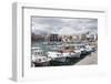 View from Venetian Harbour, Iraklion (Heraklion) (Iraklio), Crete, Greek Islands, Greece, Europe-Markus Lange-Framed Photographic Print