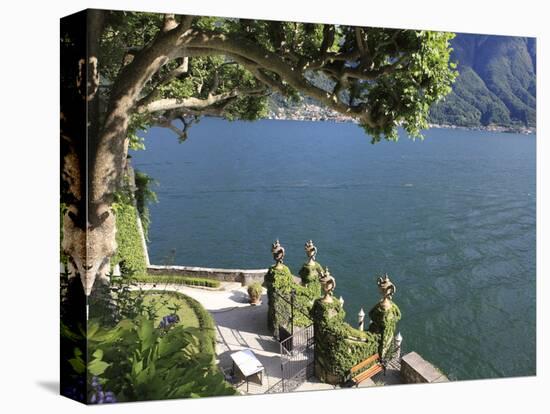 View From Villa Balbianello, Lenno, Lake Como, Lombardy, Italy, Europe-Vincenzo Lombardo-Stretched Canvas