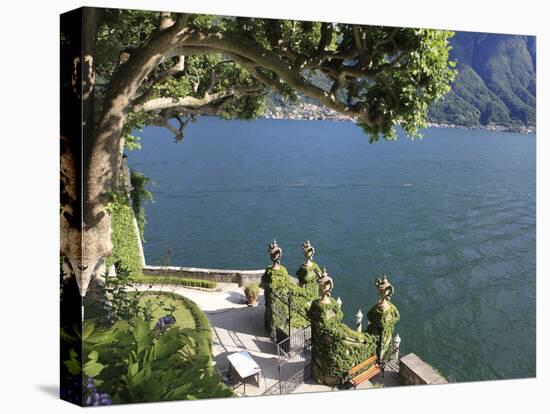 View From Villa Balbianello, Lenno, Lake Como, Lombardy, Italy, Europe-Vincenzo Lombardo-Stretched Canvas